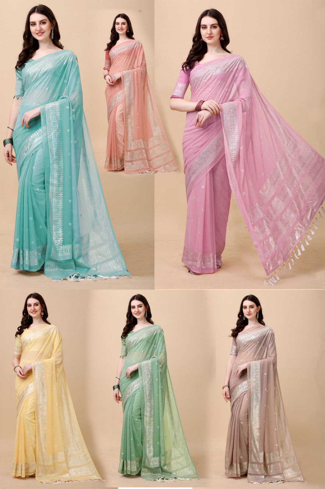 Anupama ketlok By Dhruvi Butti Print Silk Sarees Catalog
